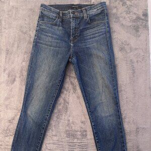 J Brand Alana Jeans Women’s Size 26 (Length - 25.5) Skinny Blue Stretch Denim